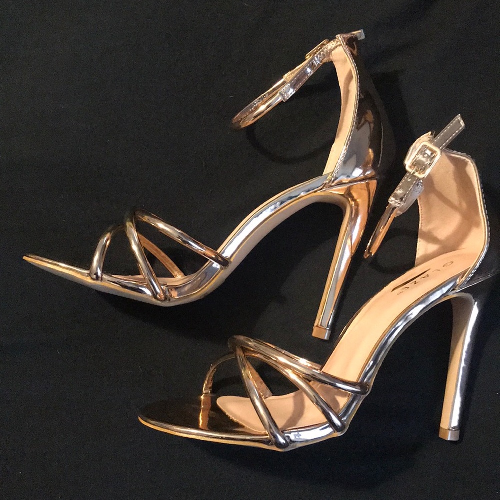 ROSE GOLD heels